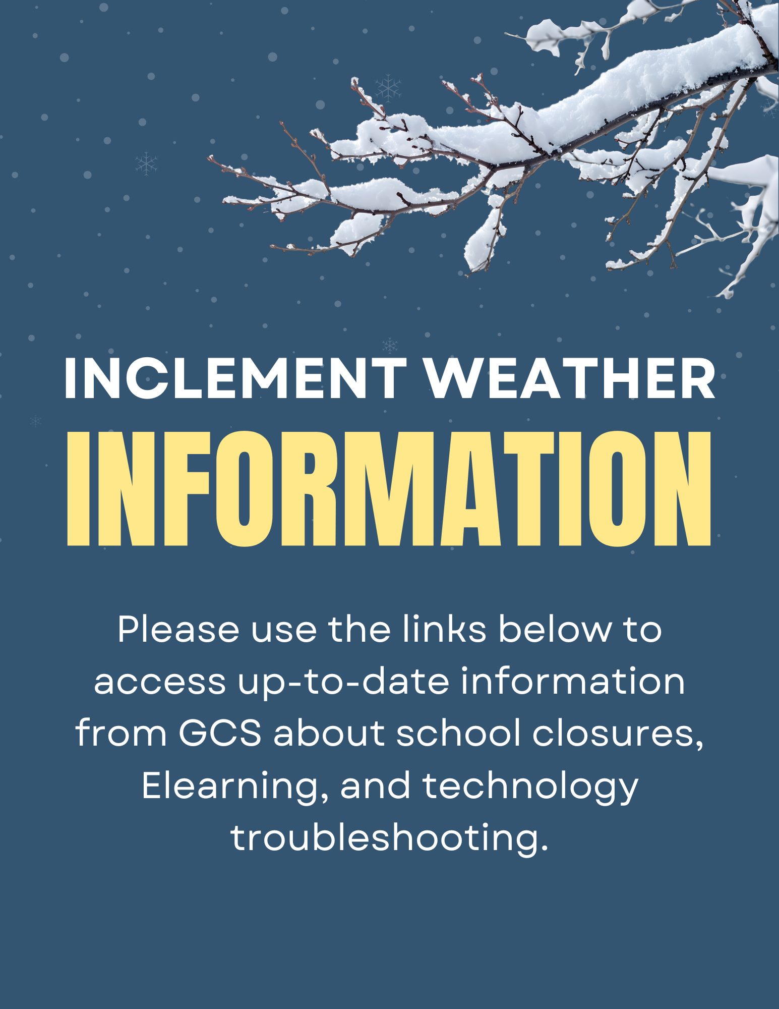 inclement weather policies